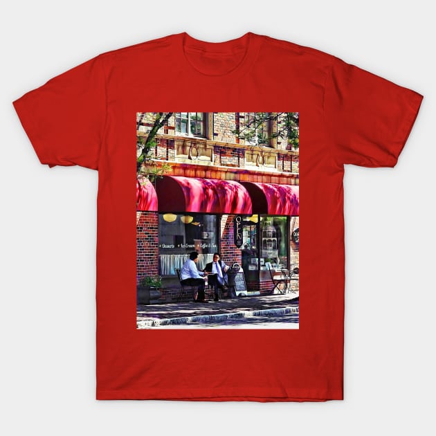 Corning NY - Lunch Break T-Shirt by SusanSavad